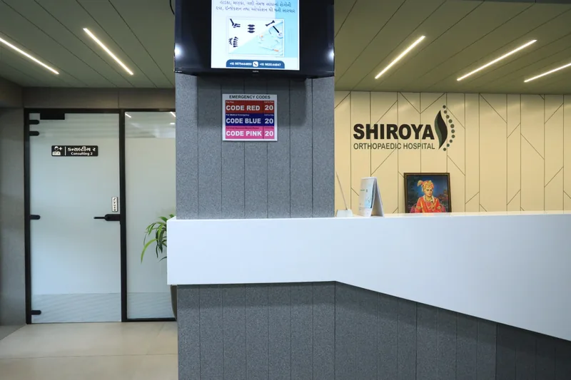 Seating beside the second consulting room