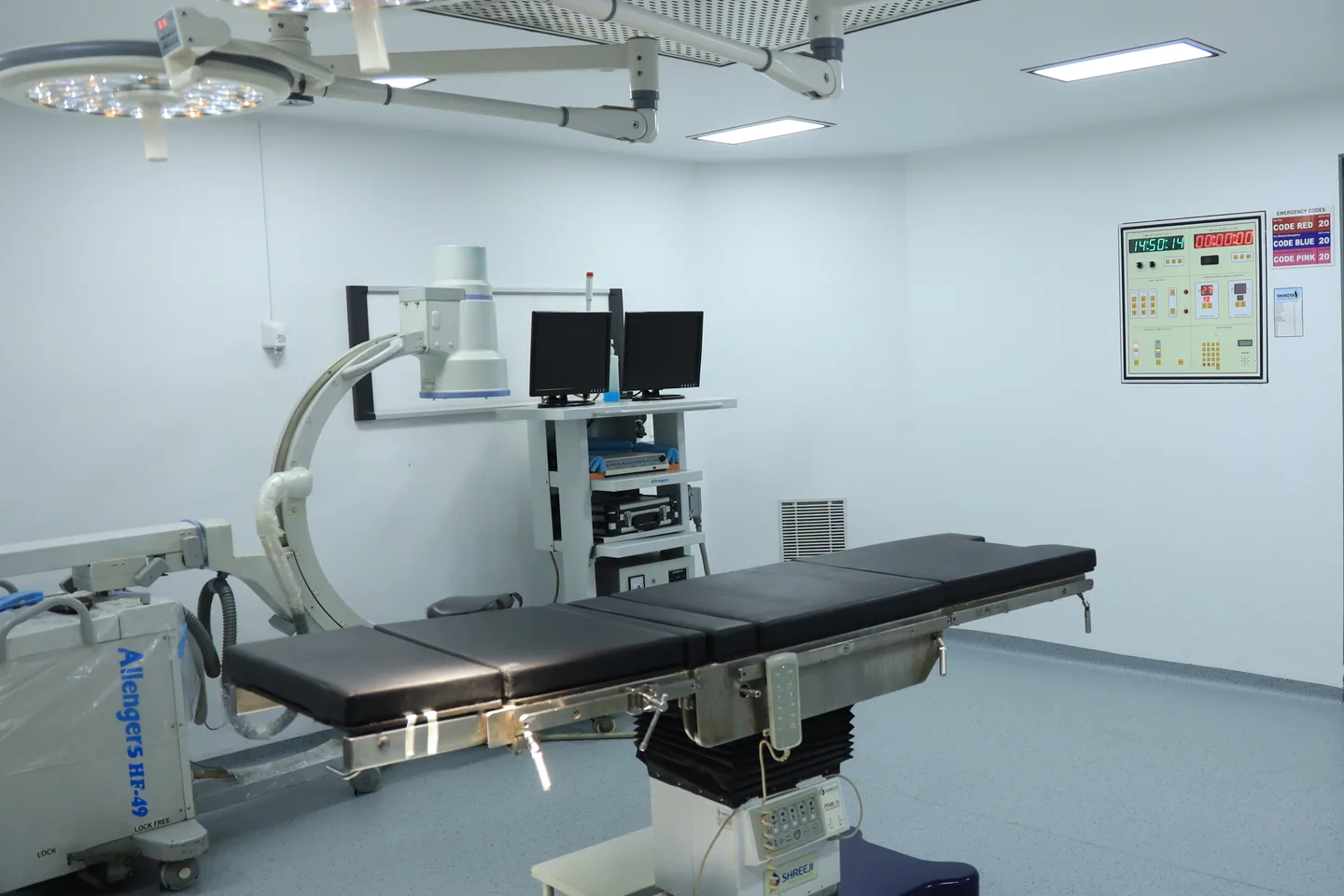 Operating theatre at Shiroya Orthopedic Hospital